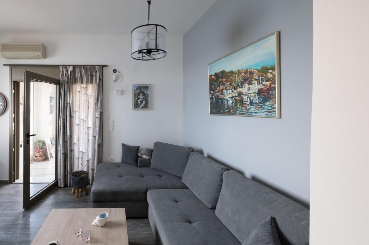 Apartmán Seaside Flat With Hydromassage Mochlos Exteriér fotografie