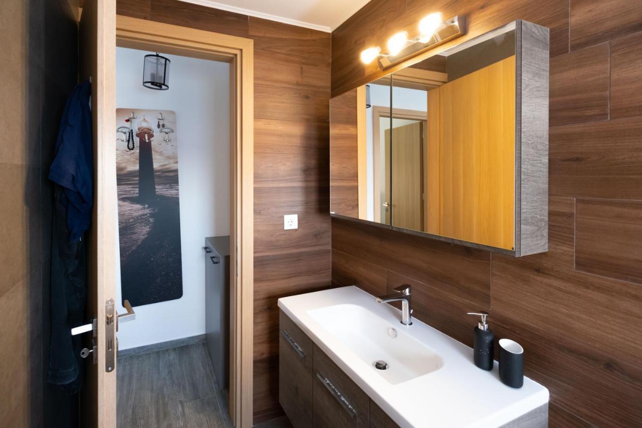 Apartmán Seaside Flat With Hydromassage Mochlos Exteriér fotografie