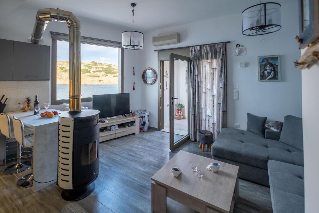 Apartmán Seaside Flat With Hydromassage Mochlos Exteriér fotografie