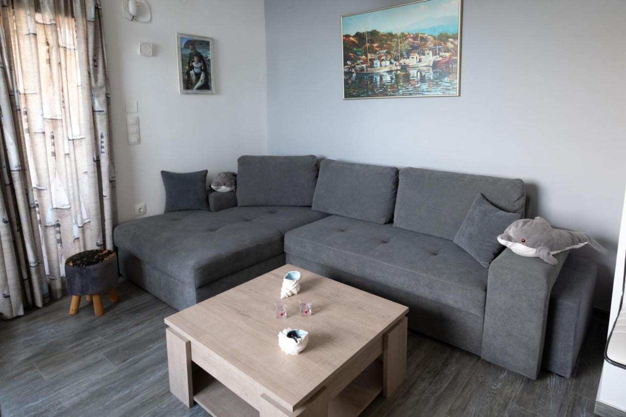 Apartmán Seaside Flat With Hydromassage Mochlos Exteriér fotografie